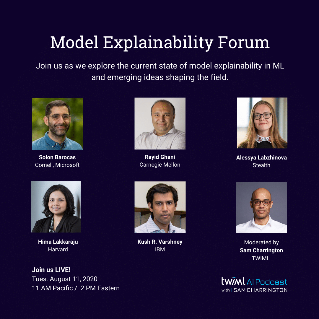 2020 Model Explainability Forum