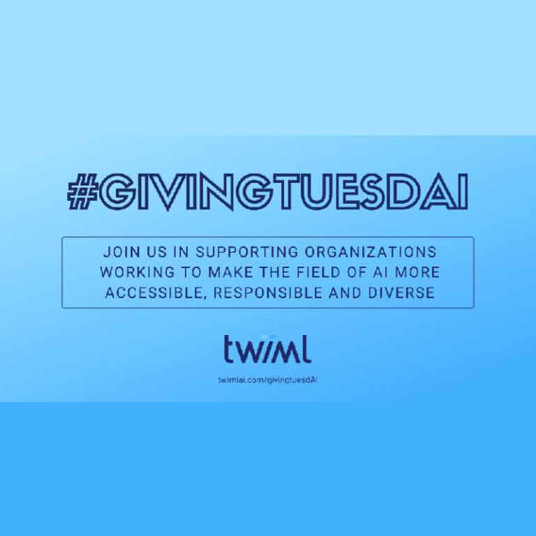 Giving Tuesday TWiML