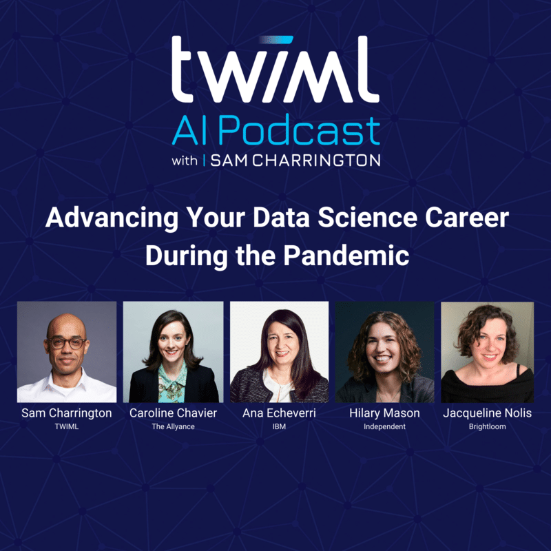Cover Image: Advancing Your Data Science Career During the Pandemic - Podcast Discussion