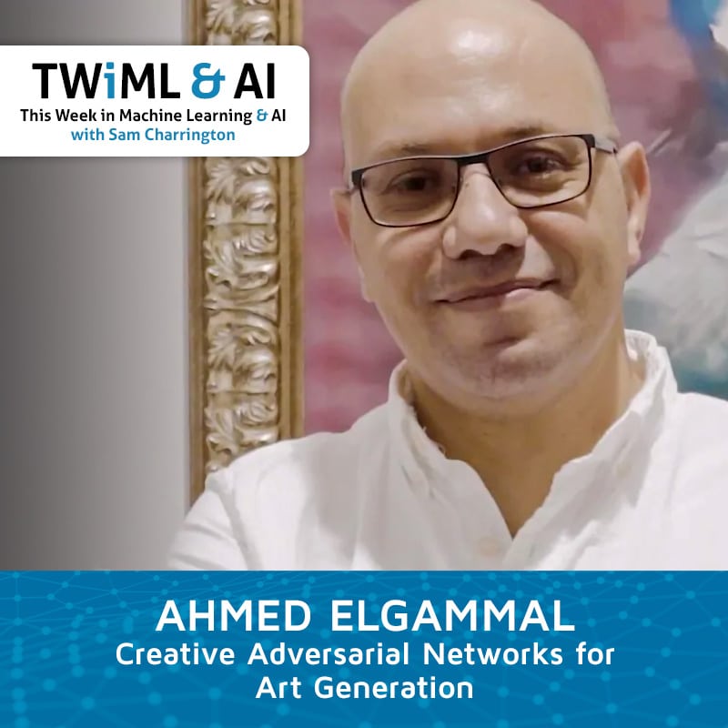 Cover Image: Ahmed Elgammal - Podcast Interview