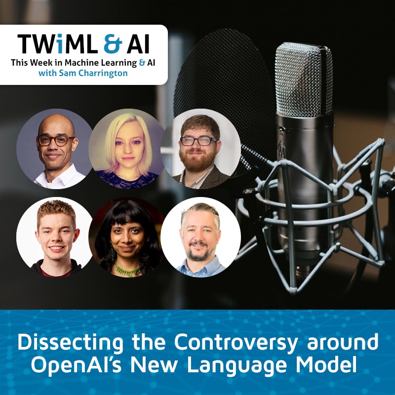 Cover Image: Dissecting the Controversy around OpenAI's New Language Model - Podcast Discussion