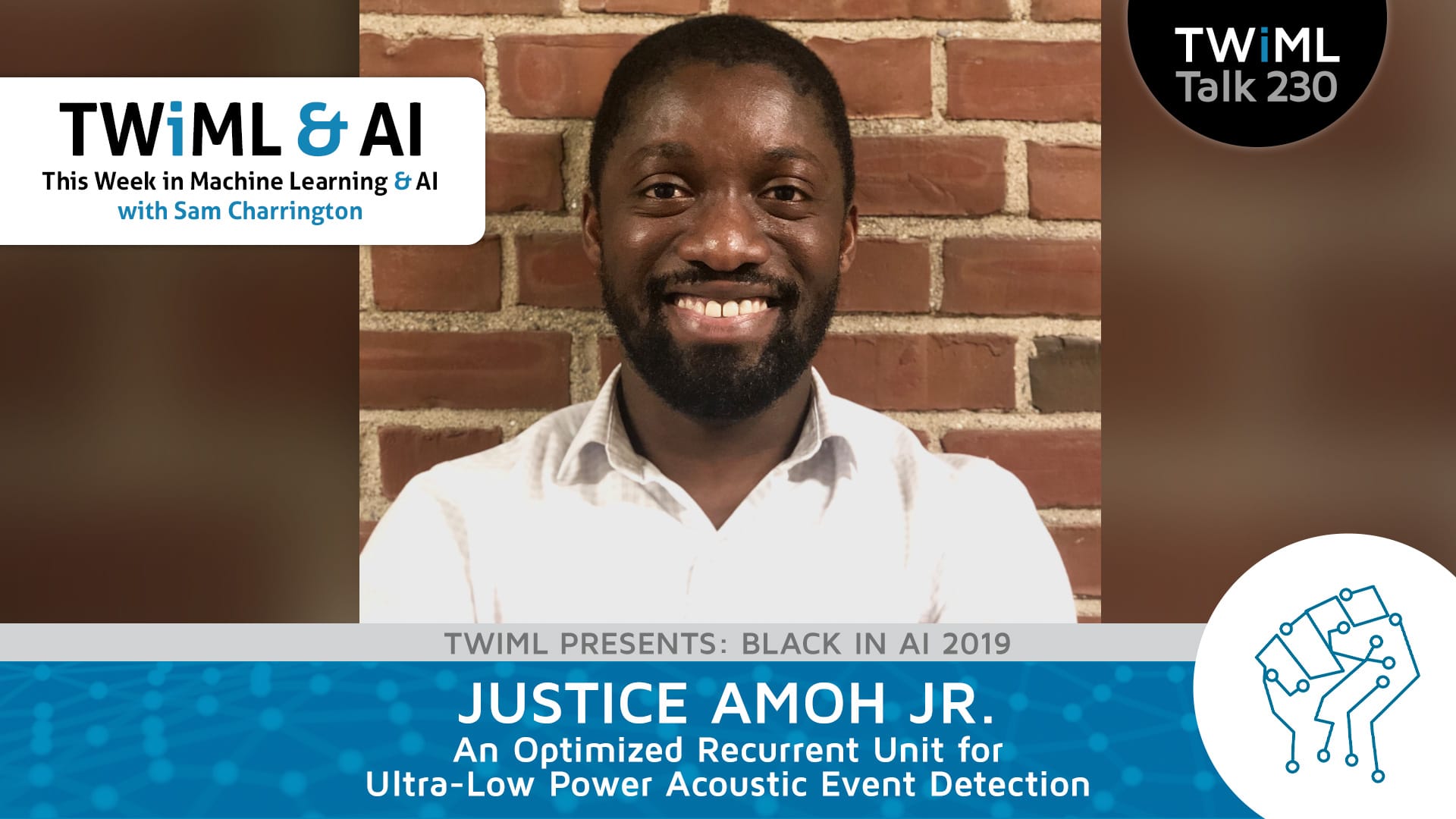 Banner Image: Justice Amoh Jr - Podcast Interview