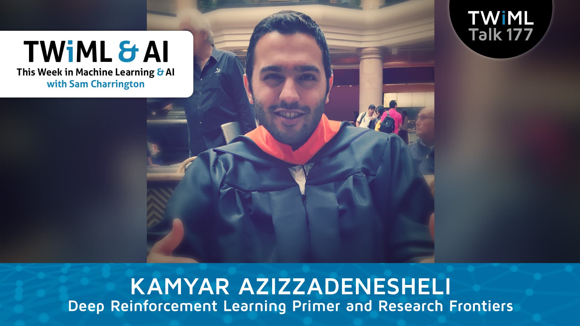 Banner Image: Kamyar Azizzadenesheli - Podcast Interview