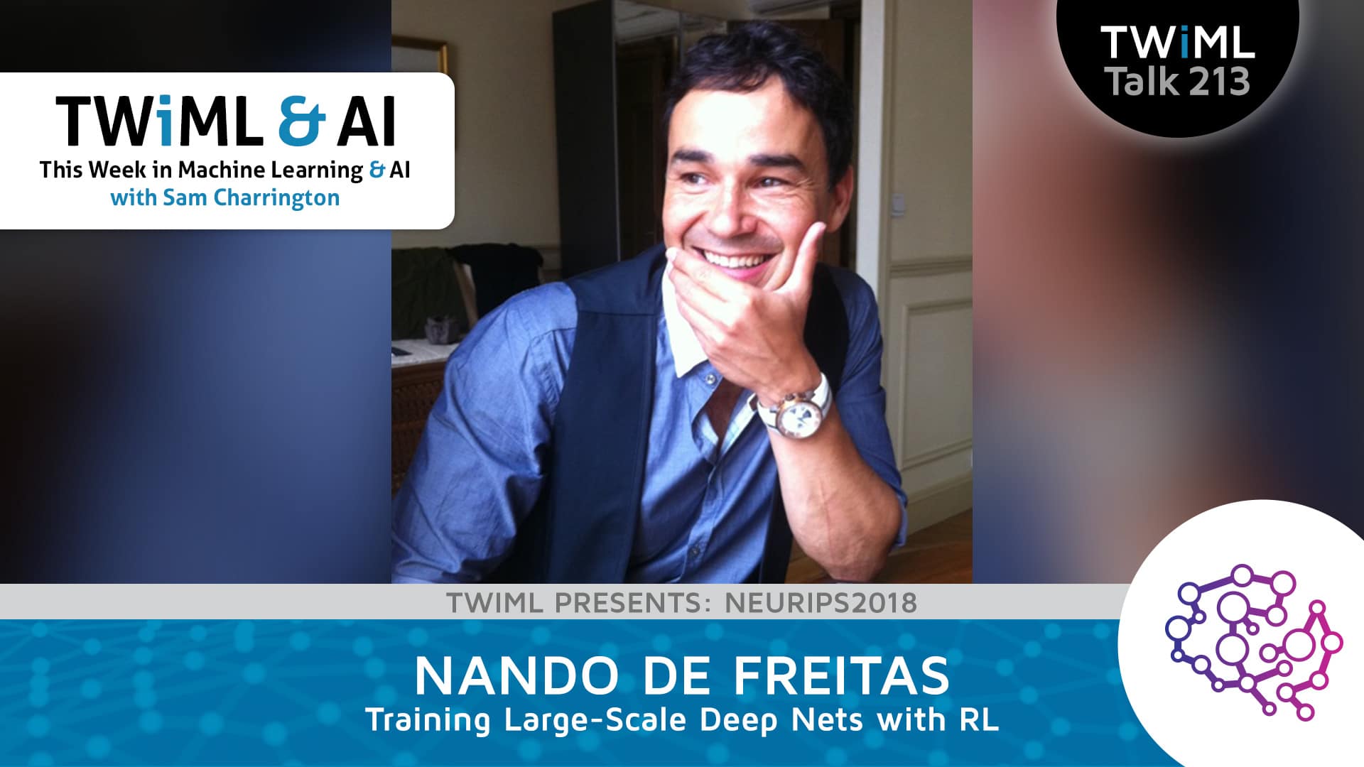 Banner Image: Nando de Freitas - Podcast Interview