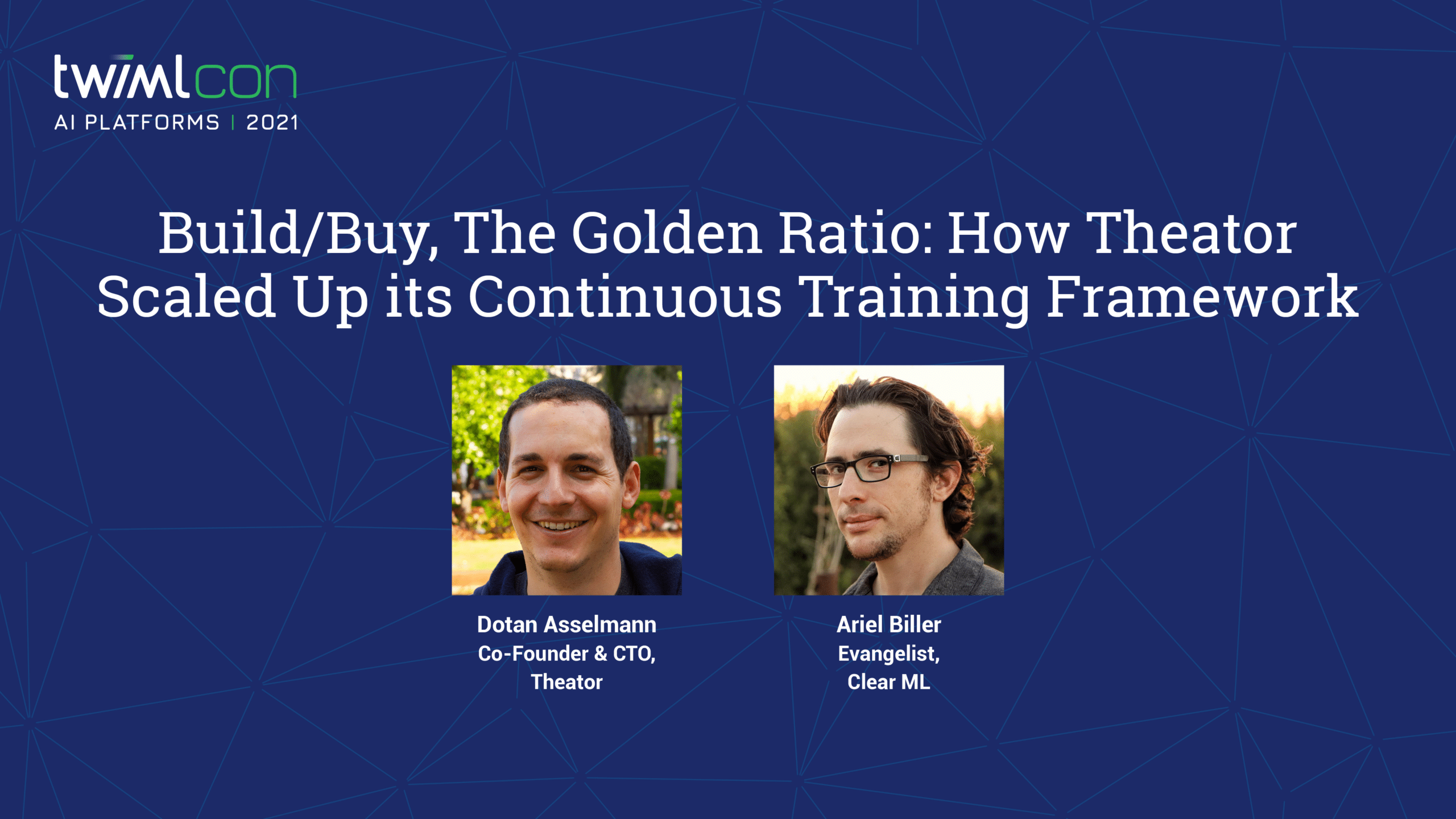Cover Image: Build, Buy and the Golden Ratio: How Theator scaled up its continuous training framework