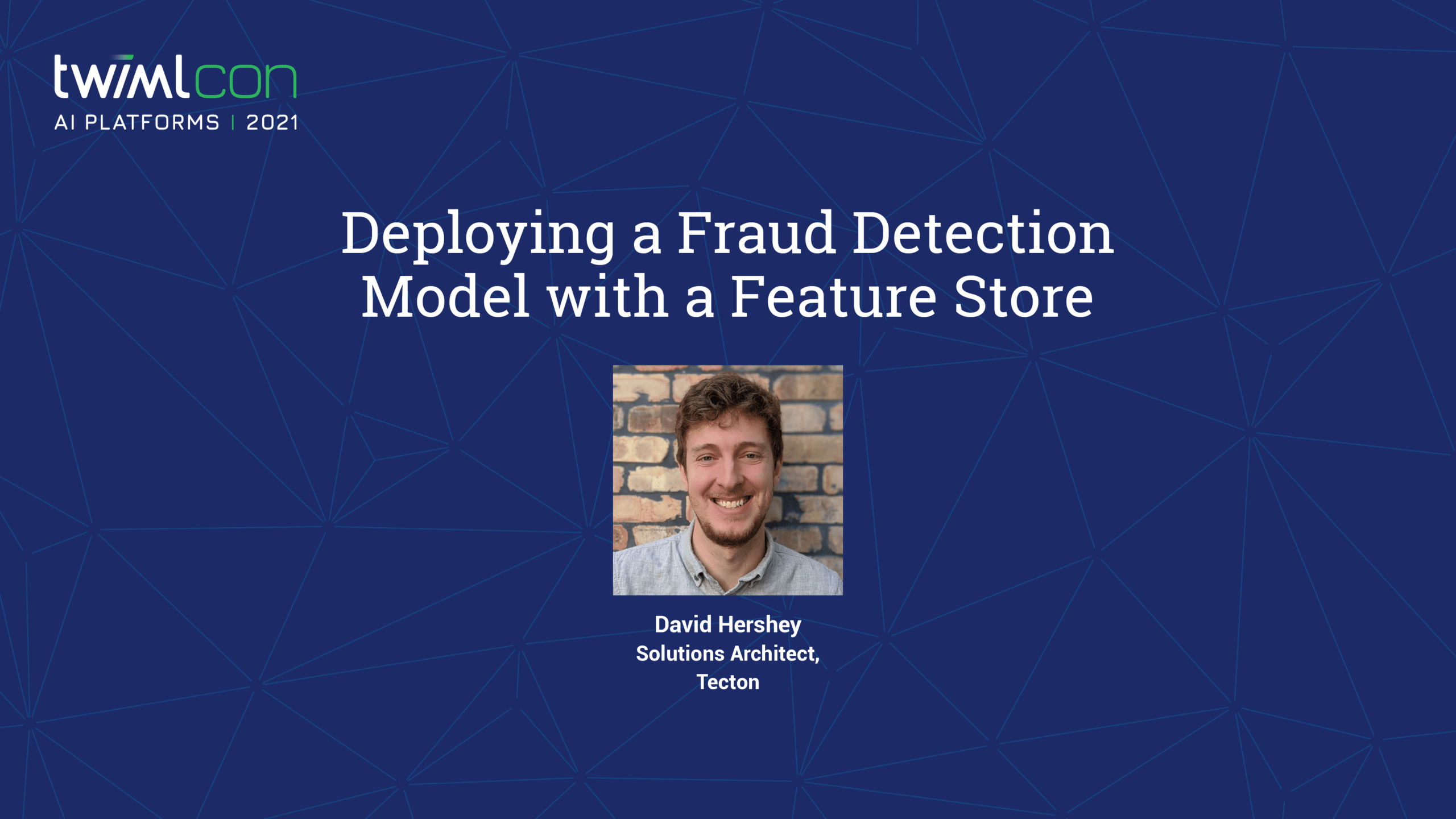 Deploying a Fraud Detection Model with a Feature Store