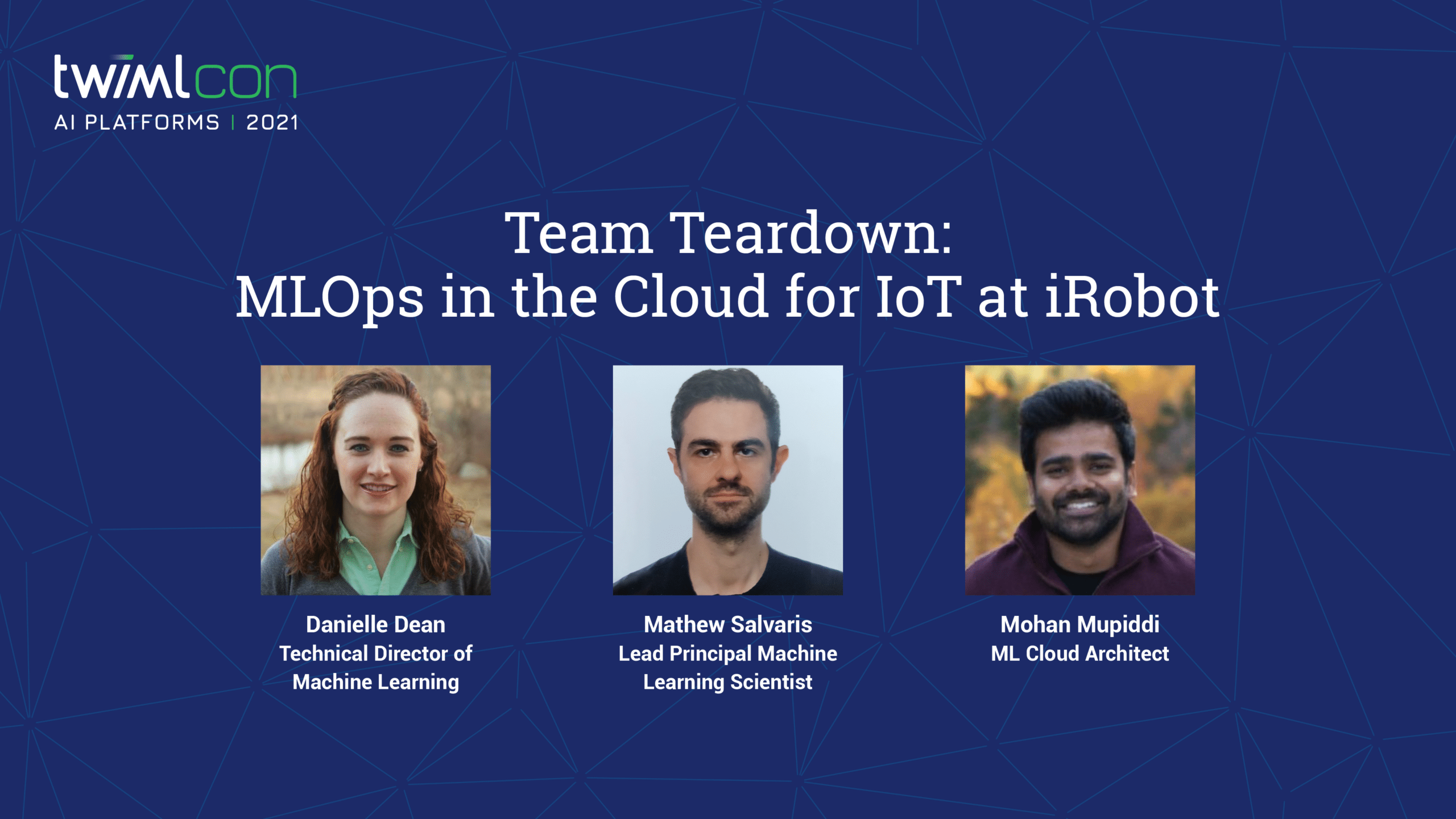 Cover Image: Team Teardown: MLOps in the Cloud for IoT at iRobot
