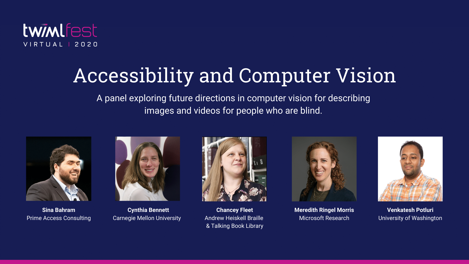 Cover Image: Accessibility and Computer Vision
